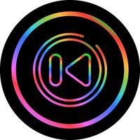 Previous Track Button Vector Icon
