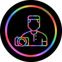 Camera man Vector Icon