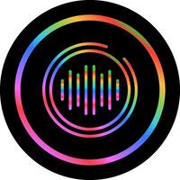 Audio Spectrum Vector Icon