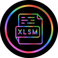 XLSM Vector Icon