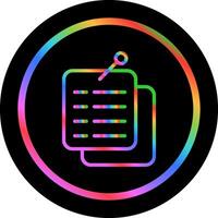 Document Annotation Vector Icon