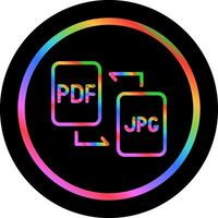 Document Conversion Vector Icon