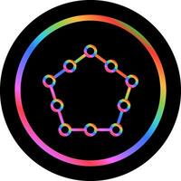 icono de vector hexagonal