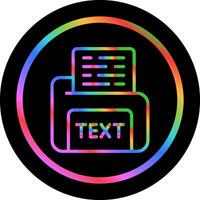 Text File Vector Icon