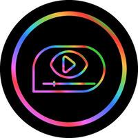 icono de vector de vídeo