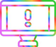 Computer Vector Icon
