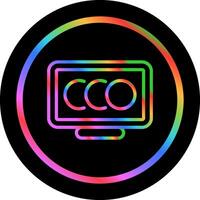 Desktop Computer Vector Icon