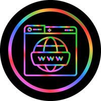 World Wide Web Vector Icon