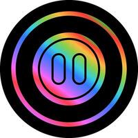 Pause Button Vector Icon