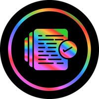 Document Versioning Vector Icon