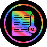 Document Access Vector Icon