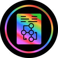 Document Workflow Vector Icon