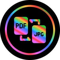 Document Conversion Vector Icon