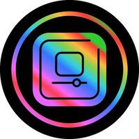 Video Stop Square Vector Icon