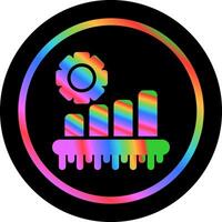 Bar Graph Vector Icon