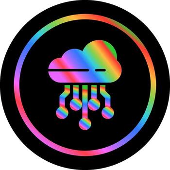 Cloud Computing Vector Icon