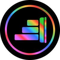 Right Align Vector Icon