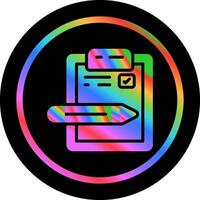 Pen And Paper Vector Icon