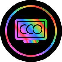 Desktop Computer Vector Icon