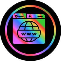 World Wide Web Vector Icon