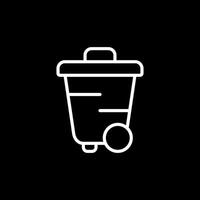 Trash Can Vector Icon