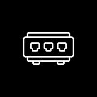 Network Switch Vector Icon