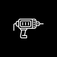 Electric Drill Vector Icon