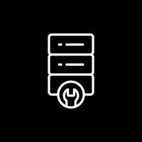 Server Maintenance Vector Icon