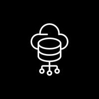 Cloud Storage Vector Icon