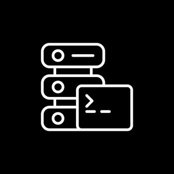 SSH Hosting Vector Icon