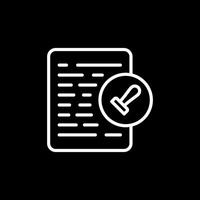 Document Permissions Vector Icon