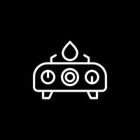 Electric Stove Vector Icon