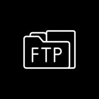 FTP Access Vector Icon