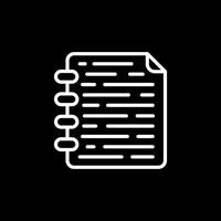 Note Page Vector Icon