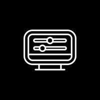 Desktop Computer Vector Icon