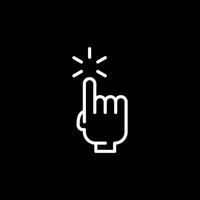 Click Vector Icon