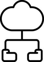 Cloud Computing Vector Icon