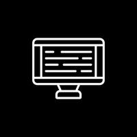 Desktop Computer Vector Icon