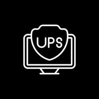 UPS Vector Icon