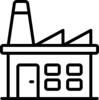Factory Vector Icon