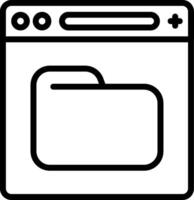 Browser Vector Icon