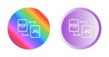 Document Conversion Vector Icon