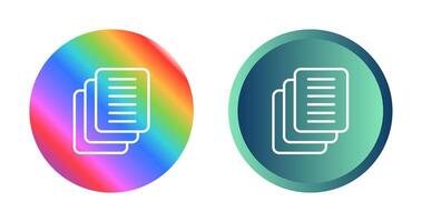 Document Version Control Vector Icon