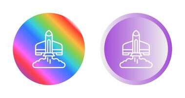 Rocket Launch Vector Icon