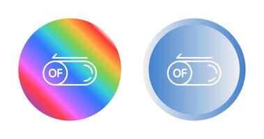 Of Button Vector Icon