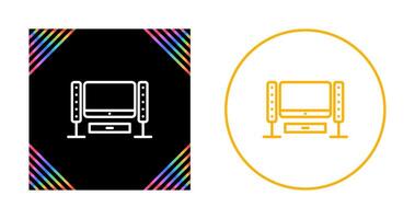 Home Theater System Vector Icon