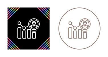 Customer Analytics Vector Icon