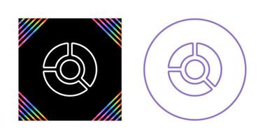 Pie Graph Vector Icon