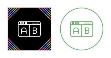 Multivariate Testing Vector Icon