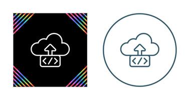 Cloud Deployment Vector Icon
